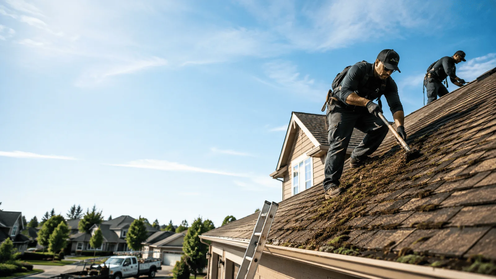Roof Moss Removal in Maple Grove, MN near me